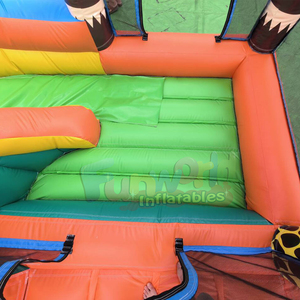 Castillo inflable comercial para niños, tipo chateau, con tobogán, para uso en exteriores. - Product Image 6