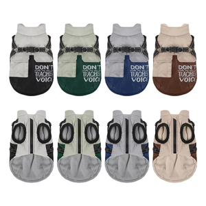 سترة عاكسة للكلاب للشتاء، معطف سميك دافئ للحيوانات الأليفة مبطن بالقطن والبوليستر موديل BL3675 - Product Image 2