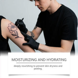 Vendita calda su misura per la cura nutriente quotidiana idratante della pelle del corpo ingredienti delicati <span class=keywords><strong>crema</strong></span> per la cura del tatuaggio a base di erbe - Product Image 4