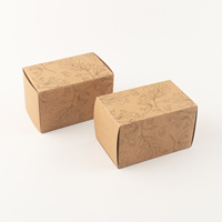 Cajas de Embalaje de Cartón Corrugado Kraft para Cosméticos y Cuidado de la Piel, Personalizadas, Ecológicas, Reciclables, de Lujo, con Relieve y Cuatro Colores