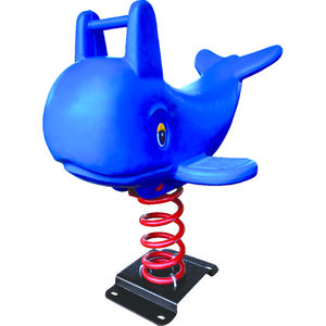 Colorido estilo Animal Niños primavera jinete paseo Plástico jinete juguetes balancín caballo - Product Image 5