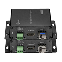 Convertisseur 4K vers fibre optique avec port RS232, prolongateur de fibre optique Ultra HD