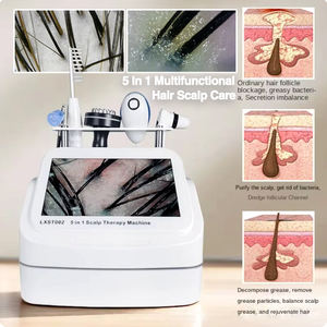 Máquina analizadora de cuero cabelludo y piel con pantalla HD 5 Análisis de aceite y humedad del cabello Producto de belleza y cuidado personal - Product Image 2