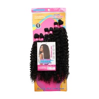 Perruque africaine transfrontalière LACREI pré-collée, mi-longue, ondulée et volumineuse, style britannique, en fibre synthétique et soie protéinée, directement de l'usine