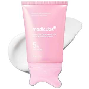 <span class=keywords><strong>Crema</strong></span> de Colágeno Medicube con Masajeador Incorporado, Volufiline 5%, Reafirmante, Iluminadora, PDRN, <span class=keywords><strong>Crema</strong></span> de Colágeno Gua Sha <span class=keywords><strong>para</strong></span> Arrugas del Cuello - Product Image 1