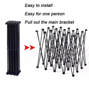 โปรโมชั่น ออกแบบตามสั่ง ป้ายโฆษณาแบบพกพา อลูมิเนียม สำหรับงานแสดงสินค้า ผ้าปูพื้นหลังแบบป๊อปอัพ - Product Image 3