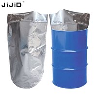 Sacs de doublure ronds en aluminium de qualité alimentaire JIJID personnalisés de 200 L, haute barrière, pour peinture, adhésifs et autres produits chimiques