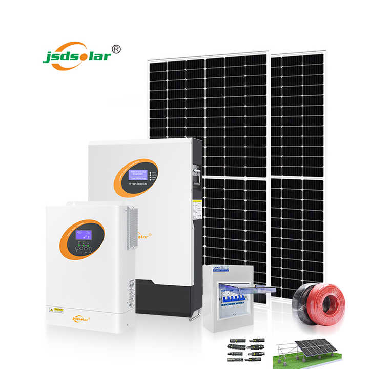 Complete off Grid 3phases 5kw Solar Power Energy System Kit Solar Panel ...