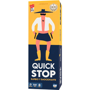 <span class=keywords><strong>Juego</strong></span> <span class=keywords><strong>de</strong></span> Cartas Quick Stop en Español, <span class=keywords><strong>Juego</strong></span> <span class=keywords><strong>de</strong></span> <span class=keywords><strong>Mesa</strong></span> <span class=keywords><strong>de</strong></span> Palabras <span class=keywords><strong>de</strong></span> Ritmo Rápido para Fiestas, Entretenimiento Familiar y <span class=keywords><strong>de</strong></span> Amigos, Regalo para Reuniones en Interiores - Product Image 5