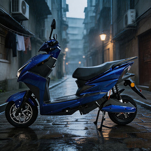 Motocicleta Eléctrica CKD SKD de 10 Pulgadas, Venta Directa de Fábrica, Económica, 600/800W, Velocidad 50km/h, Scooter Eléctrico para Adultos con Asiento - Product Image 1