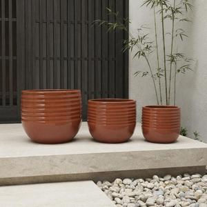 Modern <b>Ceramic</b> <b>Plant</b> <b>Pots</b> Large Flower <b>Pots</b> Round Planters for Indoor Outdoor <b>Plants</b> Garden Patio Home Decor Wholesale - Product Image 4