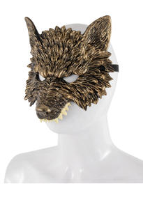 Máscara de Lobo de Espuma 3D Suave RP Mejorada para Disfraces de Halloween y Carnaval - Product Image 6