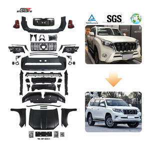 GBT <span class=keywords><strong>Factory</strong></span> <span class=keywords><strong>Prado</strong></span> 150 accesorios actualización Facelift parachoques cuerpo kit 2010-2017 a 2018 piezas de afinación para <span class=keywords><strong>Prado</strong></span> fj150 modelo - Product Image 1