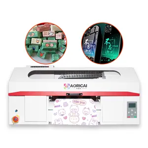 Digital Two Fluorescent Colors Film Printer New Multicolor A3 Desktop Dtf Printer For Headphone Case
