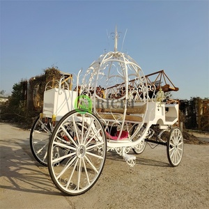 Calèche royale historique pour le tourisme Calèche électrique Mariage Facile à utiliser Chariot à chevaux - Product Image 5