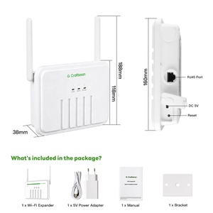 <span class=keywords><strong>AX1200</strong></span> 2,4G 5G Dual-Band WLAN-Verstärker für den Außenbereich, IP66 wasserdicht, 100 m Reichweite, WLAN-Booster, Gigabit-Repeater für Router - Product Image 6