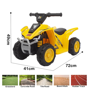 Voiture électrique à 3 roues pour enfants avec fonction avant et arrière, musique, en plastique, pour les tout-petits de 2 à 4 ans, unisexe - Product Image 2