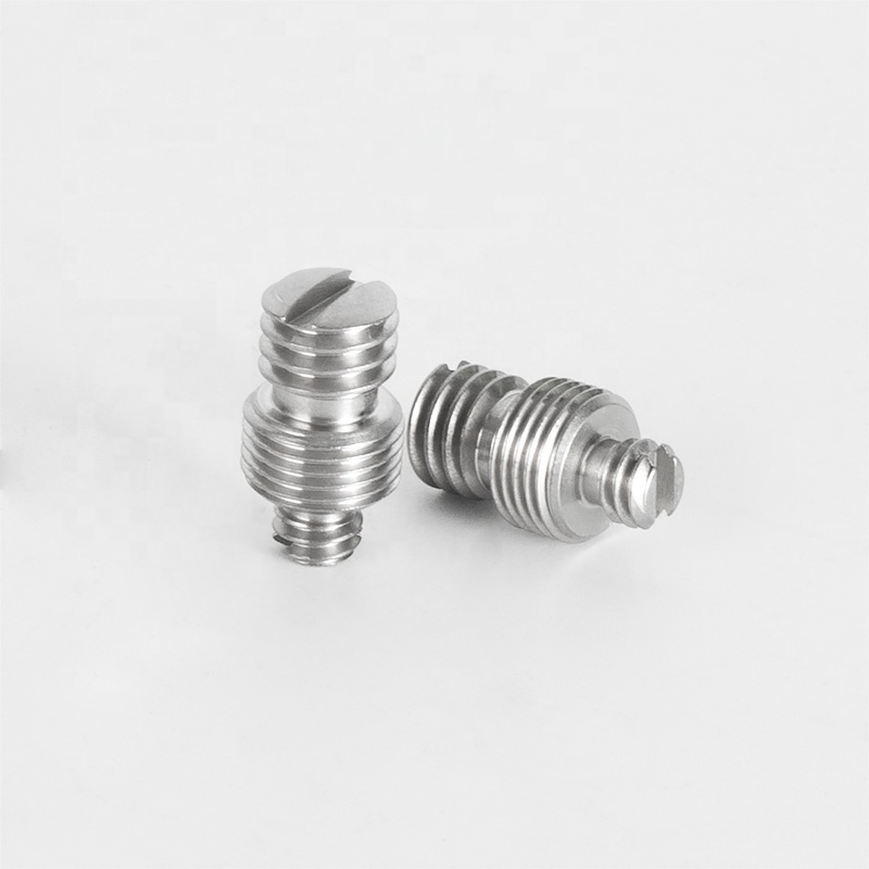 BEXIN Rapide Élargir Haute Precision1/4 en métal Vis À Tête Plate vis Caché adaptateur de filetage Vis de Caméra