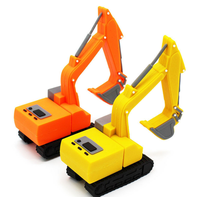 Clé USB en forme de grue, nouveauté, vente en gros, clé USB spéciale en forme de grue, clé USB de mémoire, vente directe d'usine, grue de levage automobile