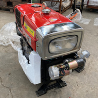 Traktor Tangan 2 Roda 2025 China Baru 18hp 15HP 12HP, Mesin Pengolah Tanah, Traktor Berjalan untuk Sawah dan Lahan Kering