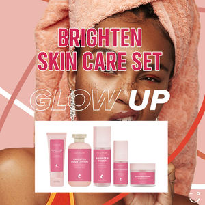 Kit de Soins Éclaircissants et Anti-Âge Marque Blanche à la Vitamine C pour Peaux Noires - Sérum et <span class=keywords><strong>Crème</strong></span> Visage pour Femmes - Product Image 2