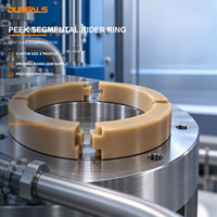 Anneau de guidage segmenté PEEK pour compresseur de gaz sec, sur mesure selon dessin, fabrication OEM, Dlseals