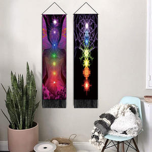 Yedi çakra serisi goblen meditasyon duvar asılı yatak odası oturma duvar süsü arka plan bez halıları - Product Image 6