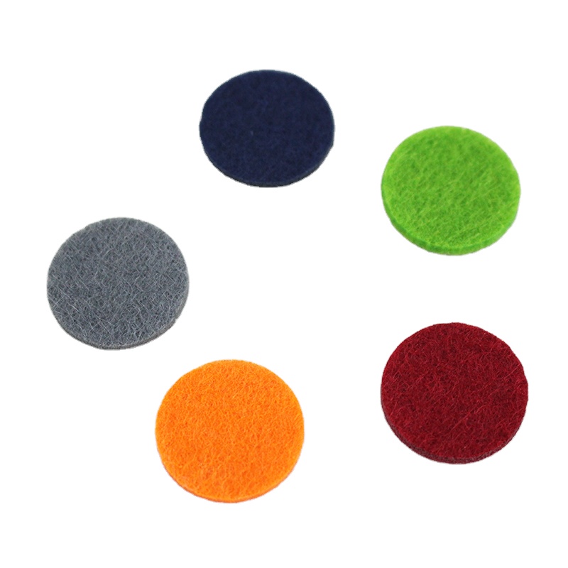 Оптовая продажа Разноцветные 2 мм толщина распылением ароматерапевтического эфирного масла Духи Диффузор оптом войлочная прокладка автомобильный освежитель воздуха