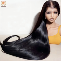 Perruque Lace Front HD sans colle 13x6, 100% Cheveux Humains Vierges Remy du Vietnam, Cheveux de Donneur Unique, Vente en Gros, Livraison Immédiate