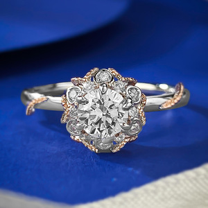 Bague en argent S925 avec zircon, style simple et polyvalent, bijou de mode pour femme - Product Image 2