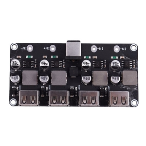 Module de charge rapide 4 voies 12V/24V vers QC3.0, carte de charge rapide USB unique pour téléphone portable - Product Image 4