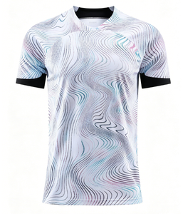 Retro World Soccer <b>Cup</b> League Sport Jersey Fan Top Quick-Drying Polyester Sleeveless <b>Custom</b> Digital Print Unisex Football Jersey - Product Image 1