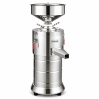 Moulin colloïdal automatique pour beurre de noix, machine à broyer la pâte d'arachide et d'amande, 25-30 kg/h pour la transformation en restaurant