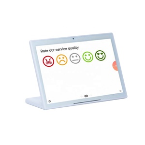 Máy tính để bàn hoặc tầng thường vụ 10 inch Hệ thống đánh giá thông tin phản hồi Tablet khách hàng thông tin phản hồi thiết bị đầu cuối - Product Image 3