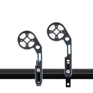 Yueli Bicycle Computer Bracket Aluminum Alloy Adjustable Handlebar Mount Telescopic Extension Holder For <b>Cycling</b> Computers - Product Image 2