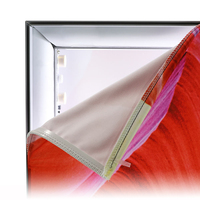 Tissu personnalisé imprimé, imperméable, léger et réutilisable pour boîte à lumière intérieure/extérieure avec logo personnalisé