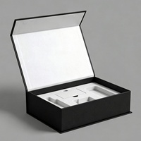 Scatola Regalo di Lusso Ecologica a Forma di Libro in Cartone Rigido con Coperchio Magnetico per Gioielli, Orologi e Confezioni di Candele