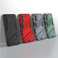 Pour OnePlus Nord CE4 Punk Armor 2 en 1 PC + coque de téléphone TPU avec support pour OnePlus 13 béquille antichoc coque de téléphone couvertures arrière