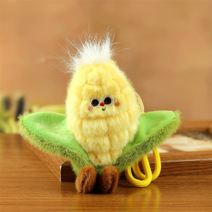 Niedliche Miniatur-Plüsch-Schlüsselanhänger in Form von realistischen Früchten und Gemüsen – perfekt als Preise für Greifautomaten - Product Image 5
