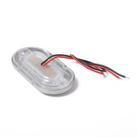 LED Oblongue Inoxydable Courtoisie Léger Accent Yacht Bateau Marin Blanc Clair Submersible LED Bateau Caravane Lumière Allées Étape