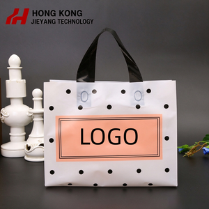 Bolsa de Plástico Personalizada con Estampado en Caliente, Materiales Reciclados, Diseño de Base Cuadrada para Ropa, Accesorios, Regalos, Empaque y Compras - Product Image 1