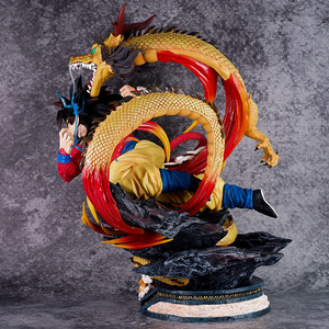 Statua LS <span class=keywords><strong>Dragon</strong></span> Fist 43CM Super Saiya 4 Modello da Collezione <span class=keywords><strong>Goku</strong></span> con Doppia Testa in PVC Figure Anime <span class=keywords><strong>Dragon</strong></span> Balls Ornamenti Action - Product Image 4