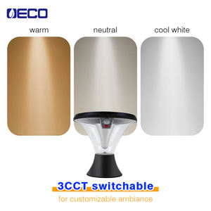 Lámpara de Jardín <span class=keywords><strong>Solar</strong></span> con <span class=keywords><strong>Sensor</strong></span> de <span class=keywords><strong>Movimiento</strong></span>, Control Remoto, Resistente al Agua IP65, <span class=keywords><strong>Luz</strong></span> Blanca Cálida, para Exteriores - Product Image 2