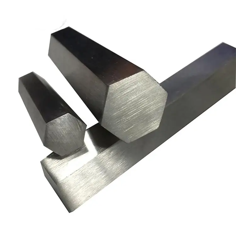 Barra hexagonal de acero inoxidable ASTM de 8mm, barra hexagonal de acero inoxidable 304
