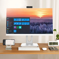 All-in-One 23,8-Zoll Desktop-Computer mit Tastatur, Maus, SSD 256GB/512GB, Intel Core I3/I5/I7, DDR4, für Geschäftsanwendungen, Optional mit Touchscreen