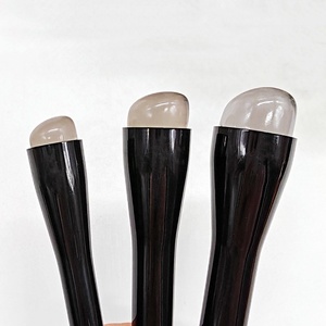 Cepillo para mejillas de silicona de 18mm Cepillo para colorete de silicona con esencia en forma de dedo de gran tamaño - Product Image 2