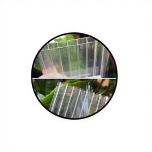 Lámina de Policarbonato de Doble Pared Transparente y Duradera Modelo G Crystal 21, Ecológica, con Garantía de 5+ Años para Aplicaciones en Techos de Hoteles - Product Image 1