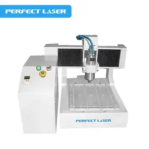 Perfekter Laser-Schreibtisch kleine Holzbearbeitung CNC-Router Acryl-Kunststoff-Gravur-Schneidemaschine für Holztürmöbel