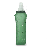 Flacon de sport d'hydratation sans BPA pliable bouteille d'eau en TPU couvercle en plastique bouilloire portable souple pour adultes voyage en plein air