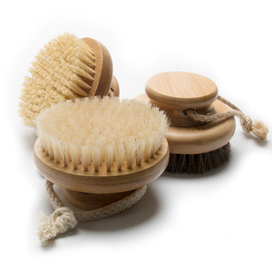 Pennello per il corpo asciutto naturale esfoliante spazzola per <span class=keywords><strong>la</strong></span> pelle secca con setola naturale e spazzola per rimuovere <span class=keywords><strong>la</strong></span> <span class=keywords><strong>Cellulite</strong></span> - Product Image 6